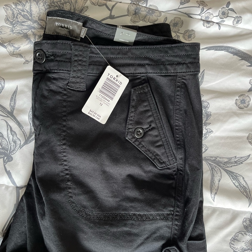 Black Military Shorts